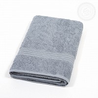 Уют полотенце махровое (серый)