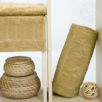 «Бамбук» Комплект полотенец в подарочной упаковке