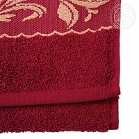 Прованс полотенце махровое (бордовый)