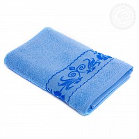 Прованс полотенце махровое (голубой)