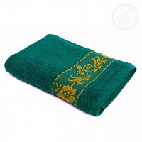 Прованс полотенце махровое (изумрудный)