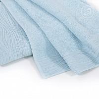 Модерн полотенце махровое (голубой)