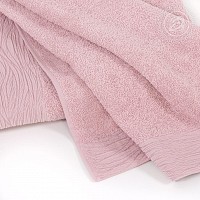 Модерн полотенце махровое (пудровый)