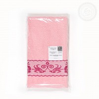 Прованс полотенце махровое (розовый)