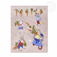 Набор полотенец из рогожки «Морковкино»