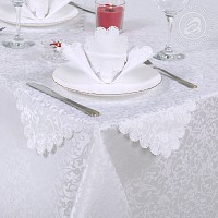 Набор столового белья - Изабель белый