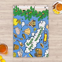 Полотенце вафельное «Банный мир»