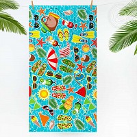 Пляжное вафельное полотенце «Ривьера»